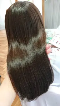 透明感を出したい人へ☆赤味消しワンカラー＋美容液セラミドトリートメント