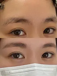 【学割U24】最新HBL​〜​ハリウッドブロウリフト​〜​（眉癖改善+WAX脱毛+スタイリング）90分