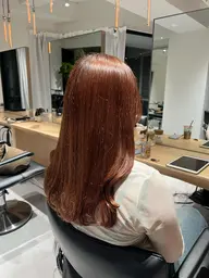 ブリーチなし🙅🏻ワンカラー+前髪カット⚠️ロング(肩下)+1000円 白髪染め可 現金のみ