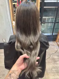 レディースカット+バレイヤージュorシャドールーツ