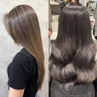 【白髪ぼかしハイライト】クレイライツ＋イルミナカラー