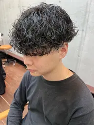 メンズカット+スパイラル/ツイスパ/波巻きパーマ🌀