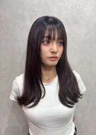 【前髪のみ縮毛矯正】前髪ストレート+クイックトリートメント+S.B