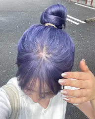 寒色カラーにしたい方❕ブリーチ+オンカラー☀️