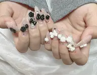 🉐自爪ワンカラー/マグネット/フラシュ+パーツつけ放題