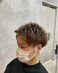 【🔥ミニモ顧客様限定🔥】✨ダメージを気にされる方に✨メンズスタイルカット+ケアカラー