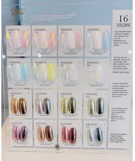 ハンドroフット★大人気★オーロラミラー&ミラーネイル ¥5980         初回ジェルオフ無料