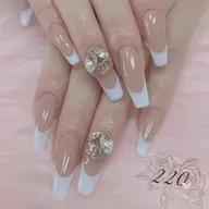 minimo限定✨長さだしシンプルコース×パーツ2個（オフ無し）