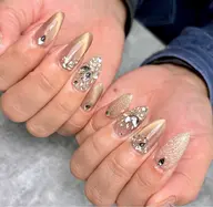 ハンドジェル🫶アートし放題¥6000(オフ代込み)(スカルプ、ハードジェルオフの場合別途¥1600頂きます。)