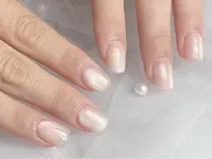 【長さ出し】自爪にお悩みのある方必見！ナチュラルの長さ出し１０本　ジェルワンカラー付　深爪、そり爪、その他、、、