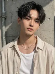 メンズカット+カラー