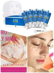 【つや肌×小顔90分💞】美容鍼×カーボキシー×鎮静ケアで透明感ある仕上がりに💎🫧