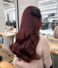 ⌇🩷人気No.1🩷⌇ブリーチなしダブルカラー＋顔周りカット+ケアトリートメント