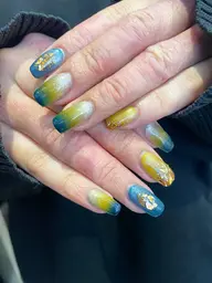 ⛅️🌈グラデーションネイル🌈⛅️