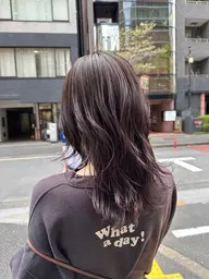 ❄️minimo限定❄カット×透明感ダブルカラー（ブリーチ込み）