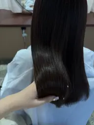 🛋人気no.3🛋カット＋髪質改善ストレート(自然な縮毛矯正)🎼‧⁺ ⊹˚.