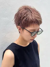 【ショート・ボブならお任せ⭐️】カット+透明感カラー　シャンプーブロー込み　¥14,080→8800