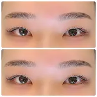 【トータルで美しい目元に💕】まつ毛パーマ＋アイブロウパーマ（HBL）＋ワックス（メイク込）￥7800