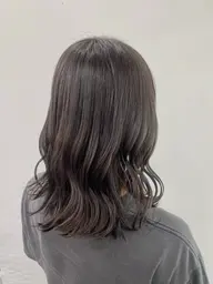 【❄️カット＋寒色カラー❄️】カット✂️➕カラー🎨➕ケアシャンプー🫧➕トリートメント🌈