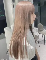 🍀ケアブリーチダブルカラー🍬カラーのみ【透明感カラー💎】