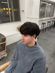 メンズカット＋メンズパーマ