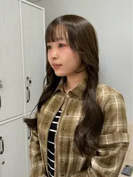 🫧艶感抜群🫧透明感カラー+補修トリートメント