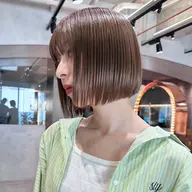 【赤字覚悟🔴10000円引⁉️】ボブ美髪✨柔らか縮毛矯正➕〈骨格診断〉似合わせボブカット➕髪質改善トリートメント🫧