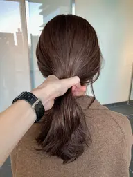 【ミニモ学割】カット＋ブリーチなしダブルカラー＋トリートメント