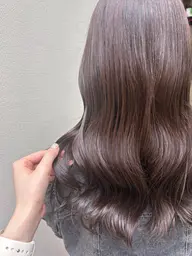 【ダメージレス✨白髪も染まる】イノアオイルカラー+艶髪2stepトリートメント