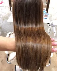 【フルメニュークーポン】似合わせカット＋髪質改善ストレート＋艶カラー＋卵殻膜トリートメント