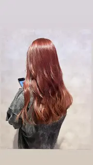 ブリーチしたくないけど明るくしたい方💫💫ブリーチなしwカラー➕高保湿トリートメント