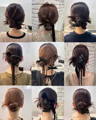 ヘアセット(カチモリのアップスタイルのみ)