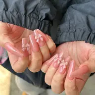 【オフ・ケア込み】10本長さだし+ワンカラー🩵