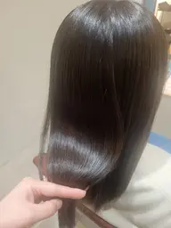 手触り抜群❣️髪質改善酸性ストレートパーマ(SB込)➕2stepトリートメント✨ブリーチ毛でもストレート✨