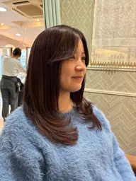 土曜日20時​〜​韓国レイヤーカットandプレミアムトリートメント次回カラーサービス🈂️🉐