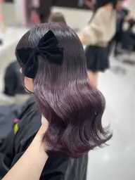 【人気No.1】ブリーチなしダブルカラー＋髪質改善トリートメント💖