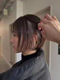 カット+ デザインカラー + 髪質改善TR