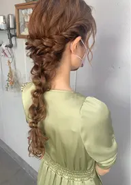 【土日祝】🎀洋装ヘアセット※早朝料金別途