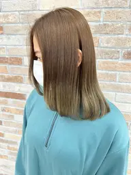 今日はカラーメインでやりたいな💫イルミナカラー+前髪カット+キューティクル強化トリートメント