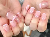 オフ無✖《ハンド》フレンチ(カーブなしストレート・ななめ)¥5830★初回オフ無料