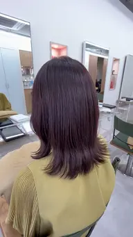 «前髪カット»+ヘッドスパ10分+髪のセット付き✨️