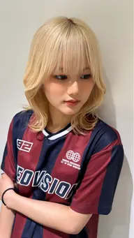 【ガラッとイメチェン➰🎀】ダブルカラー(ブリーチ＋カラー)＋カット