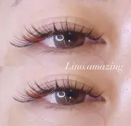 フラットラッシュ160本中カラーエクステ🩵💛🤎付け放題