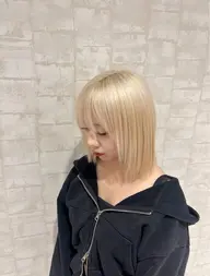 🇰🇷韓国アイドル風カラー🇰🇷ブリーチ2回➕ワンカラー➕トリートメント