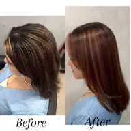 【ブリーチ毛でもかけられる❗️】プレミアム酸性縮毛矯正orストレートパーマ＋トリートメントご提案します🦦ダメージレス