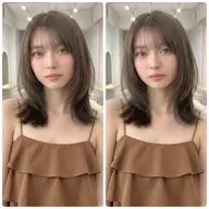 カット✂️＋カラー＋1STEPトリートメント《寒色カラー🔵🟣🟢》