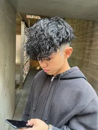 (メンズ限定) カット＋ツイストスパイラルパーマ✨️ 大阪/梅田/茶屋町/中崎町