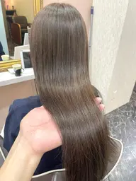 🤍カット+リタッチ縮毛矯正+リタッチカラー+3stepトリートメント🤍