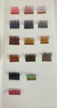 全15色🩷フラットラッシュ120本×カラーエクステ(10→16本に増量中)片目8本❣️