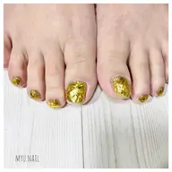 ▼フットジェル　ワンカラー　ラメグラデーション